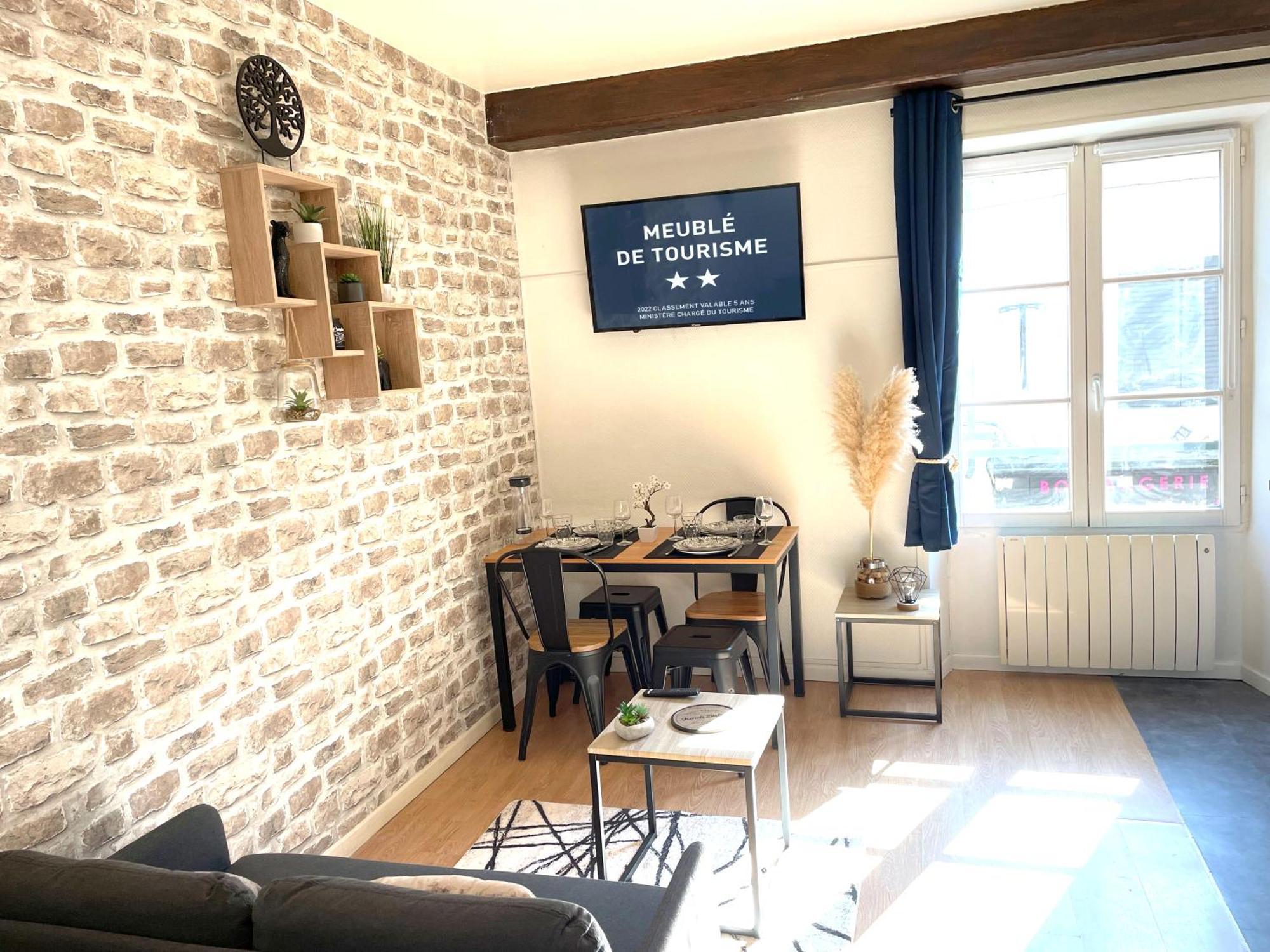 Cosy Studio - 50M Du Loing - Hyper-Centre Moret-sur-Loing Exteriör bild
