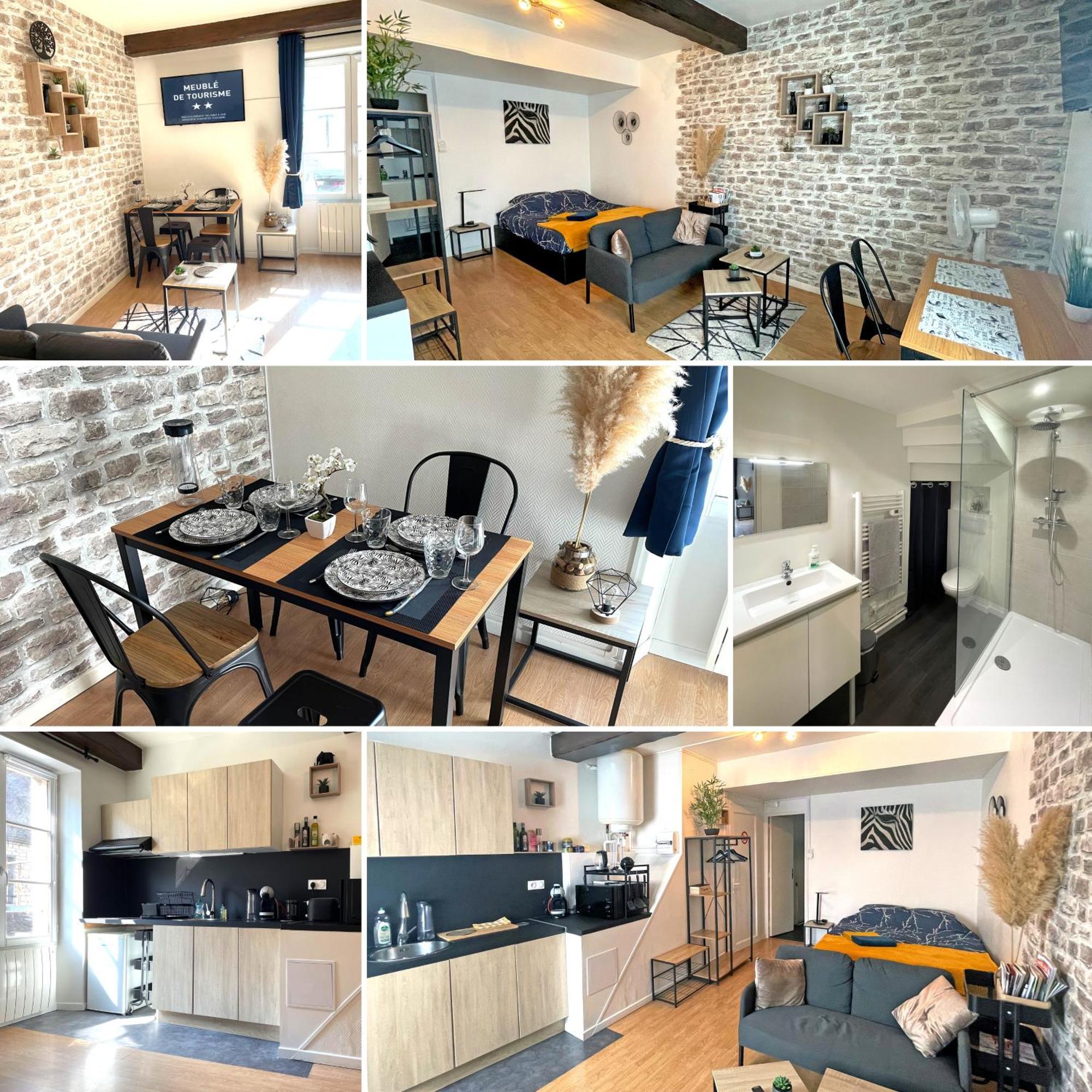 Cosy Studio - 50M Du Loing - Hyper-Centre Moret-sur-Loing Exteriör bild